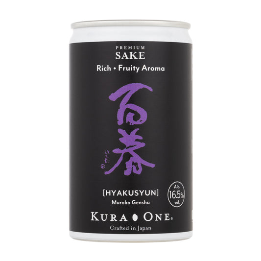 KURA ONE® 百春 美濃錦 純米吟醸 無濾過原酒 180mL