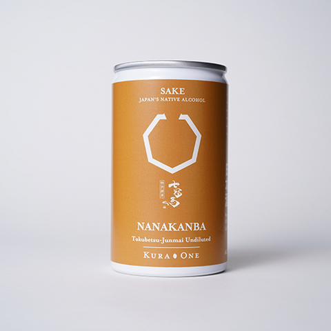 《プラスワンキャンペーン》KURA ONE®アルミ缶日本酒 七冠馬 (ななかんば) 特別純米 原酒 (180ml)*3+1 / ≪PlusOne Campaign≫ KURA ONE® Canned Sake Set of Nanakanba Tokubetsu-junmai undiluted (180ml) * 3+1
