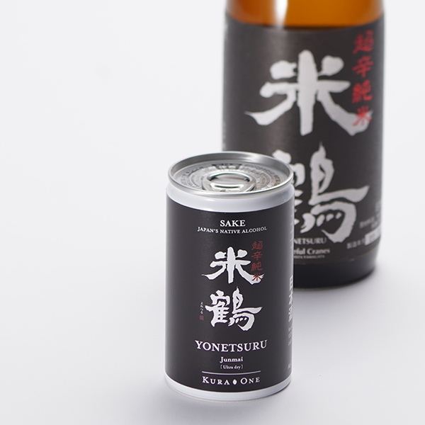 KURA ONE® 米鶴 超辛 純米 180mL*4本パック