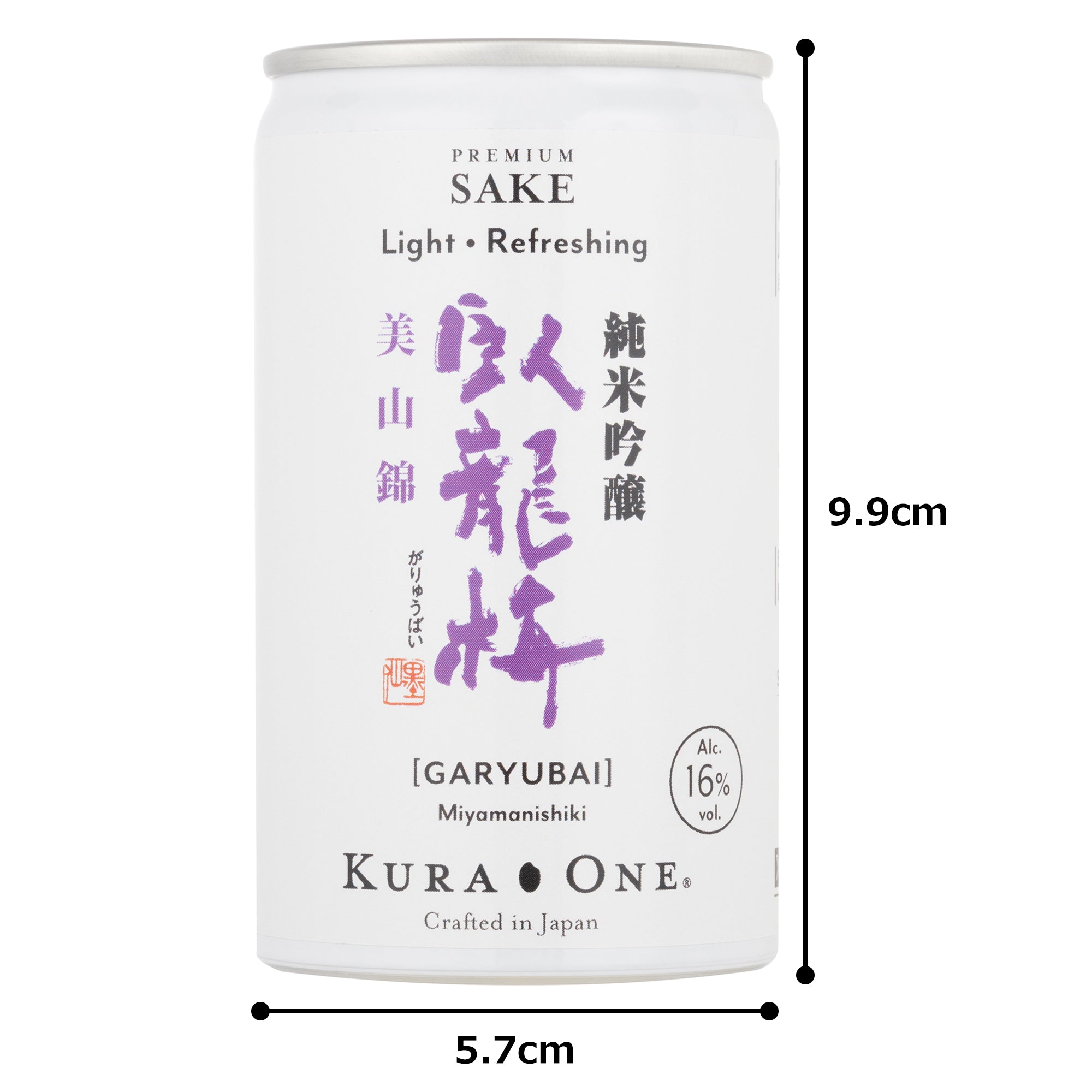 KURA ONE® 臥龍梅 美山錦 純米吟醸 180mL