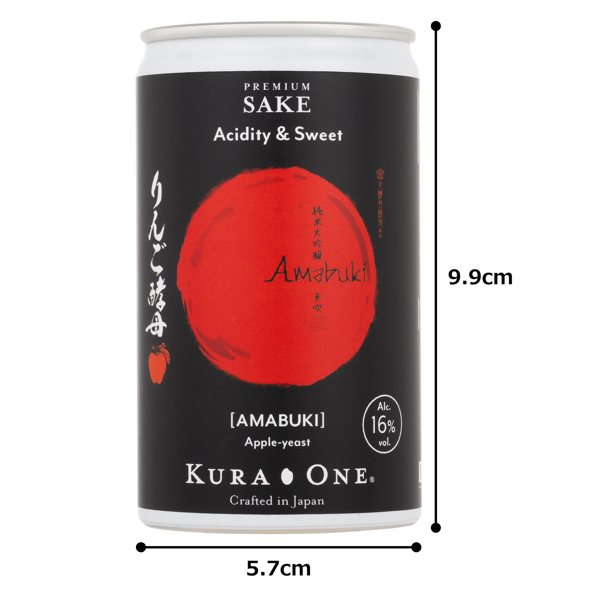 KURA ONE® 天吹 純米大吟醸 りんご酵母 180mL