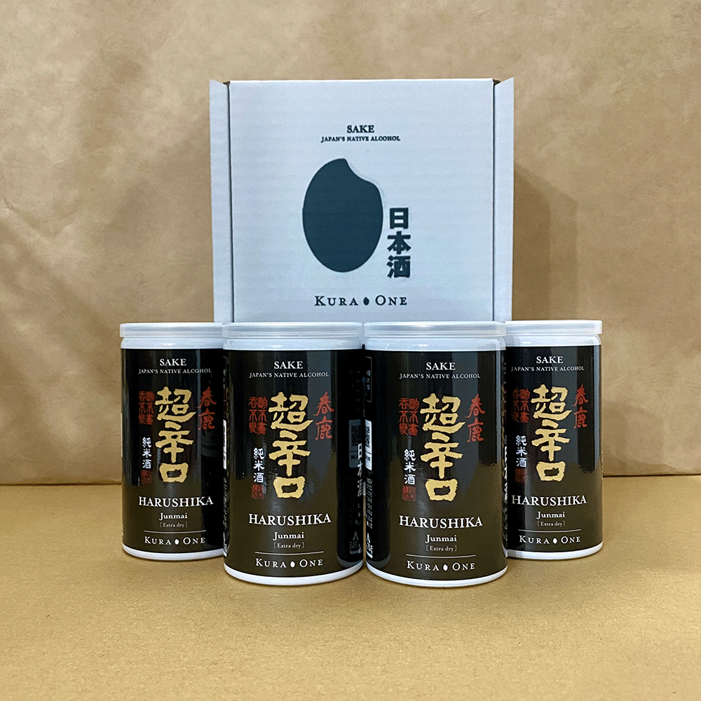 KURA ONE® 春鹿 超辛口 純米 180mL*4本パック