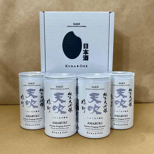 拡張版 沸騰する小湖 日本語4枚セット KURA ONE® 天吹 雄町 純米大吟醸 生酛 しゃくなげ酵母 180mL*4本パック