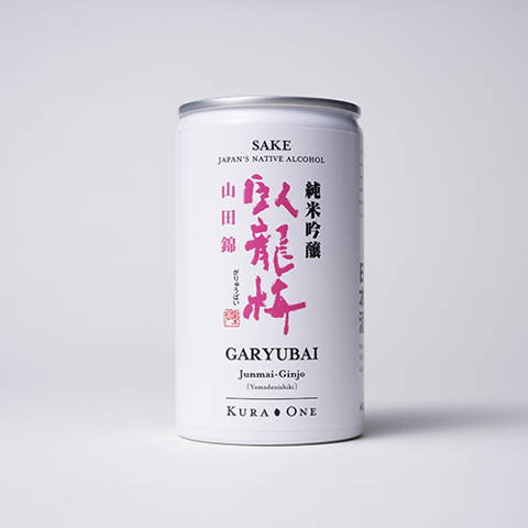 KURA ONE®臥龍梅 純米吟醸 山田錦 1箱 (180ml * 30缶) / KURA ONE®Garyubai Yamadanishiki Junmai-ginjo 1 box (180 ml * 30 cans)