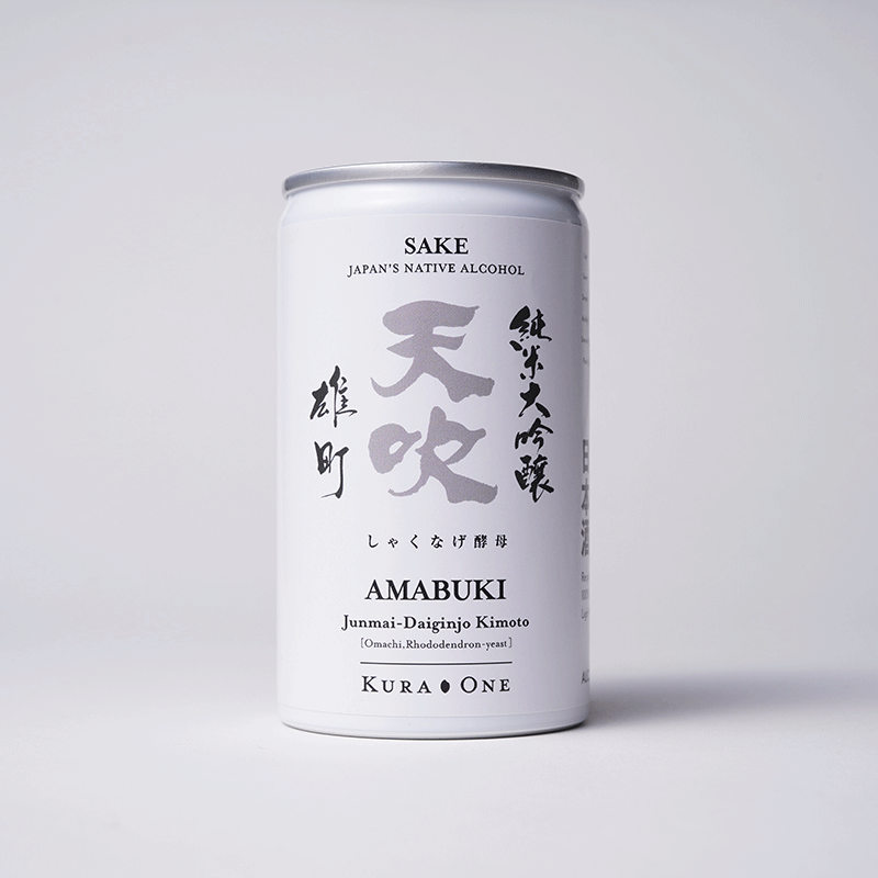 KURA ONE® 花酵母を楽しむ受賞蔵日本酒缶4銘柄180mL*4本ボックス