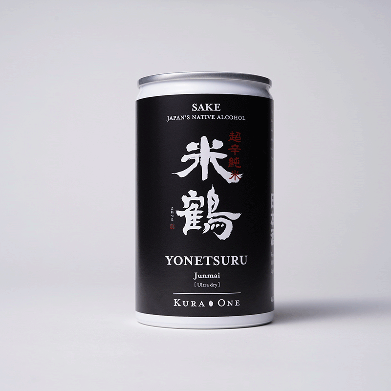 KURA ONE® 辛口を楽しむ受賞蔵日本酒缶4銘柄180mL*4本ボックス