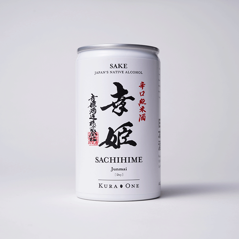 KURA ONE® 辛口を楽しむ受賞蔵日本酒缶4銘柄180mL*4本ボックス