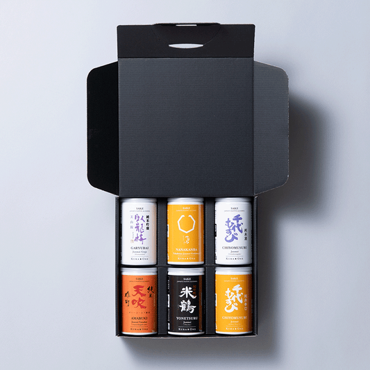 toB ≪Award Celebration Limited Edition≫ KURA ONE® Canned Sake Set of the Selected 6 Brands (180ml*6 cans)