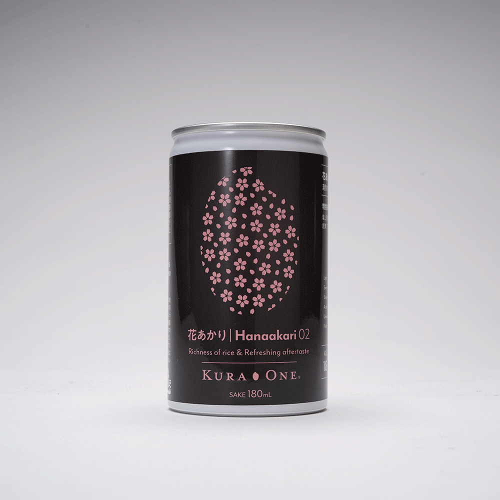 KURA ONE® 花あかり日本酒缶6銘柄180mL*6本ボックス