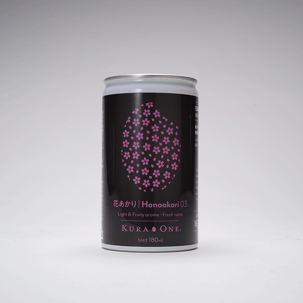 KURA ONE® 花あかり日本酒缶6銘柄180mL*6本ボックス