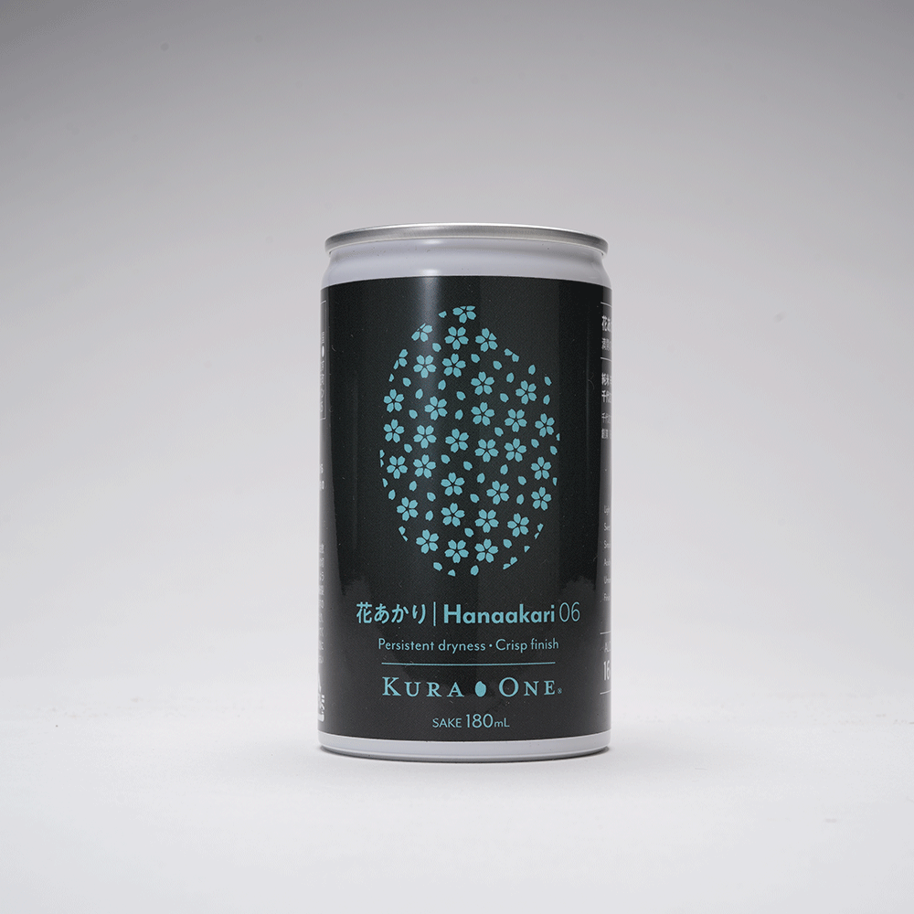 KURA ONE® 花あかり日本酒缶6銘柄180mL*6本ボックス