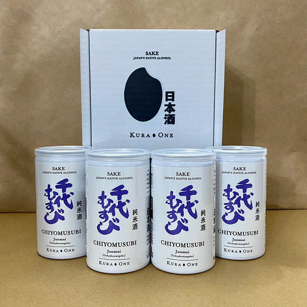 KURA ONE® 千代むすび 五百万石 純米 180mL*4本パック