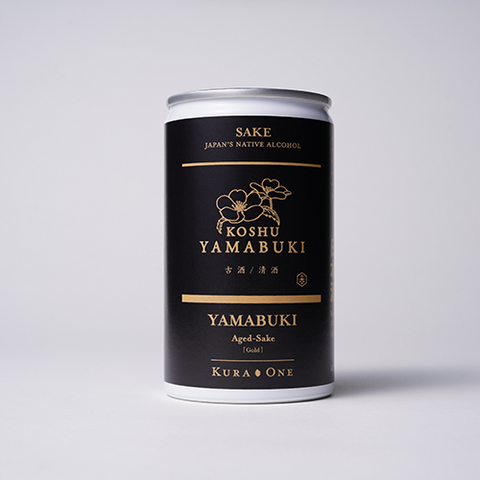 KURA ONE®Yamabuki Gold aged-sake 1 box (180 ml * 30 cans)