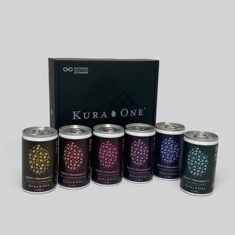 KURA ONE® 花あかりボックス (受賞酒蔵日本酒180mL6缶)