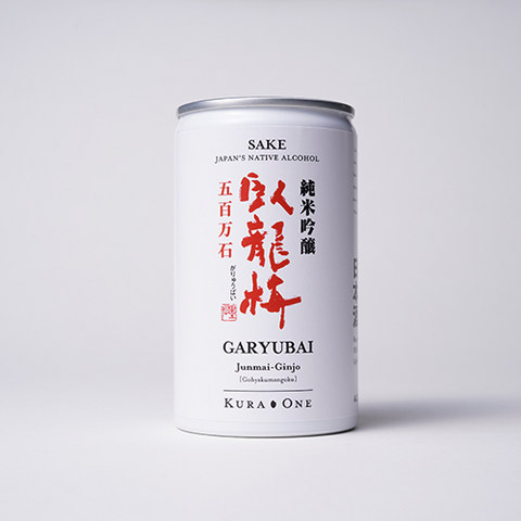 KURA ONE®Garyubai Gohyakumangoku Junmai-ginjo 1 box (180 ml * 30 cans)