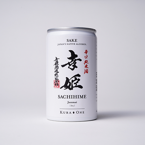 KURA ONE®Sachihime Karakuchi Junmai 1 box (180 ml * 30 cans)